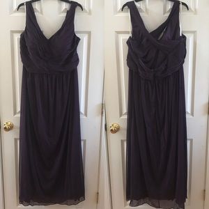 David’s Bridal | Bridesmaid Dress Crisscross Back